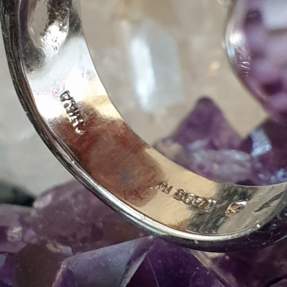 🐠⚡NWOT Crystal Grape Cluster Cocktail Ring⚡ - Picture 10 of 12